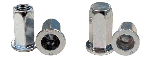 Open end and Closed End Hex Body High Strength Rivet Nuts