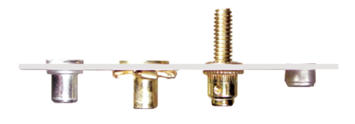 Installed Rivet Nuts